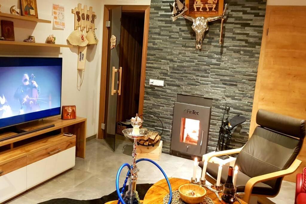 Appartement 3 Z Moderne Wellnesswohnung - Sauna, Kamin, Parkplatze 65m2 Bis 6 Per